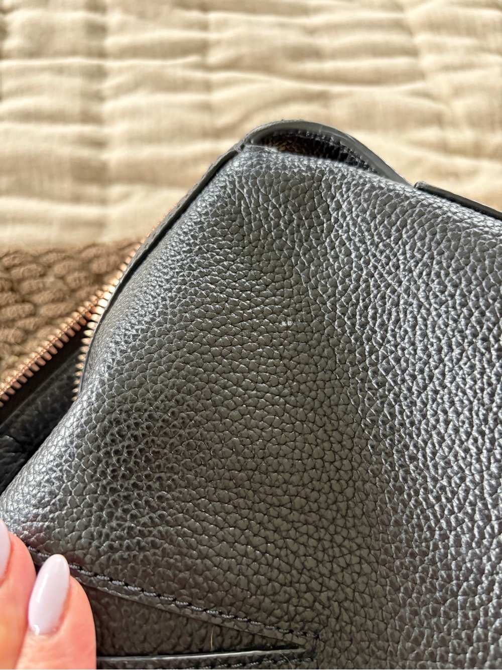 Alexander Wang Pebbled Leather Rose Gold Authentic Satchel - Picture 11 of 12